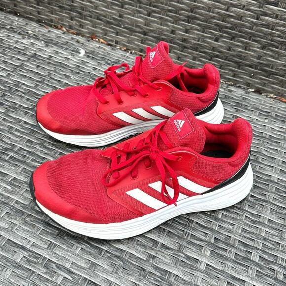 Adidas Galaxy 5 Men’s Cloudfoam Athletic Shoes Size 9 Vivid Red‎ - Picture 3 of 9